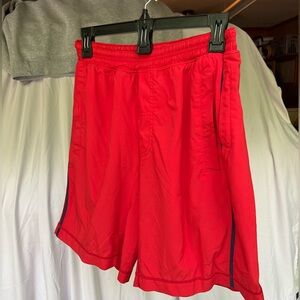 Lululemon Pace Breaker Short 9” lined Men’s medium Red